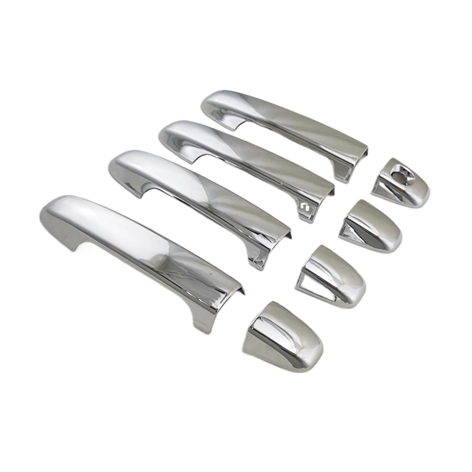 Hckclmbmzw Style1 For Toyota For Camry 2012-2016 Door Handle Bowl Cover Trim Paste Style Car Abs Chrome Accessories Door Handle Cover(Style1)
