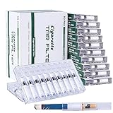 100-Pack10-layer Cigarette Filter tip That Removes Tar and Chemical, Medium, Medium-Fine, Fine， Four Use, Food Grade Materials Cigarette Filters, Cigarettes Tar Filter Tips，Father Day,Christmas Day