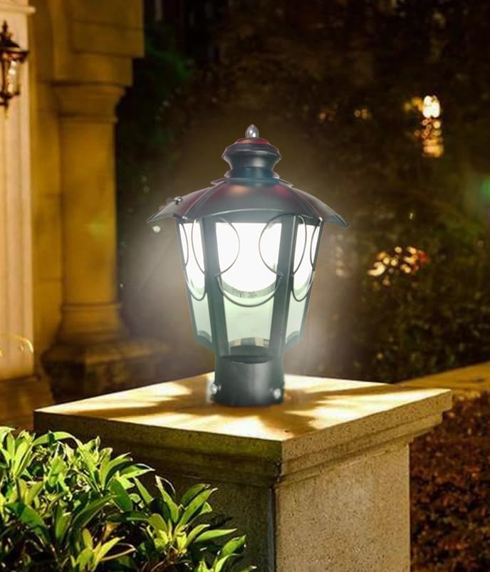 Lyse Decor Umbrella Outdoor Light, Black, Round(Metal;Glass)-image-49