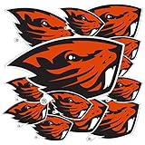 Desert Cactus Oregon State University Sticker Oregon State Beavers Vinyl Decal Laptop Water Bottle Car Scrapbook Sheet (Type 3-1)