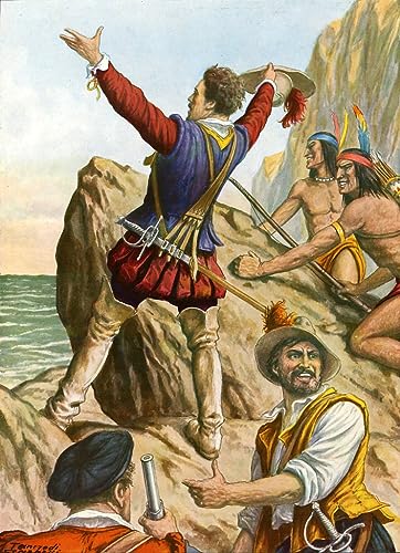 Peinture Vasco Nunez Di Balboa sublimez votre salon avec l'affiche océan Pacifique