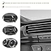 NYTKL 20 PCS Car Air Conditioner Decoration Strip, Waterproof Car Vent Outlet Grille Modeling Trim Strip Line, Bendable Decorative Car Interior DIY Filler Insert Strips for Vehicles (Carbon Fiber)