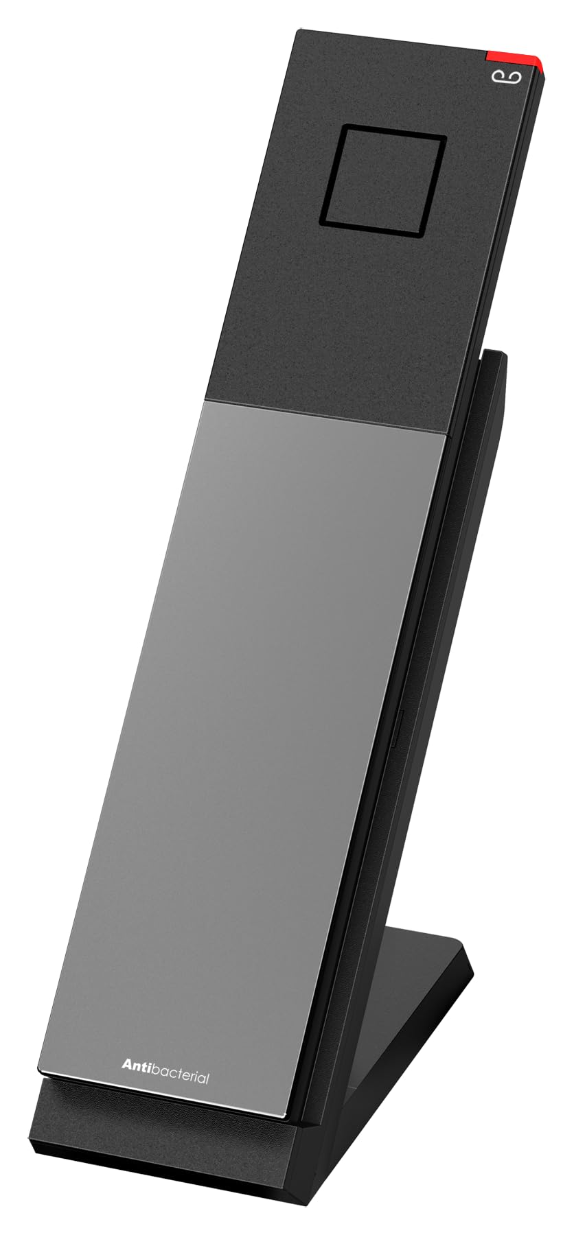 Snom HD3 Telefono Cordless Casa per Settore Ospitalità - Ricevitore DECT con Base di Ricarica, Alloggiamento Antibatterico, LED di Notifica e Funzioni Avanzate - Espandibile fino a 5 Postazioni