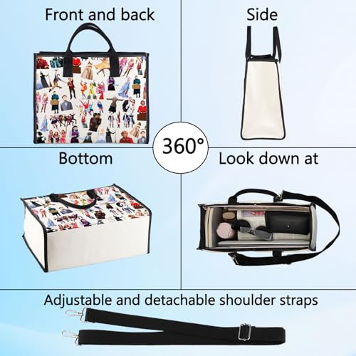 BWWKTOP Bolsa Tote Musical para Teatro miniatura 5