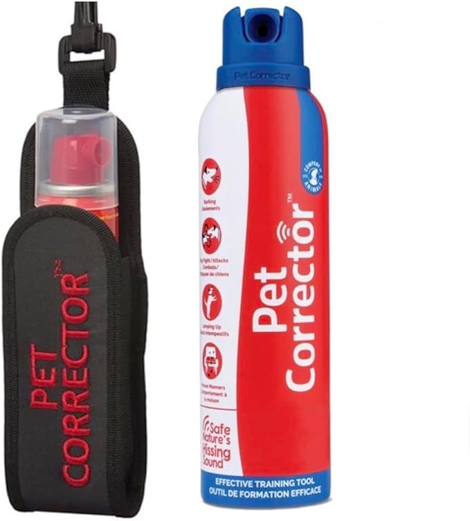 Pet Corrector x 1 50 ml Spray & x 1 Holster Bundle Dog Training