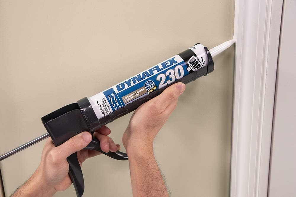 Dap 18418 10.1-Oz. Dynaflex 230 Brown Latex Sealant - Quantity 12 Caulk & Silicone Sealant