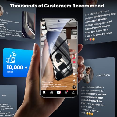 Image of Uyiton for Samsung Galaxy S26 Plus Privacy Screen Protector UnBreak-Glass