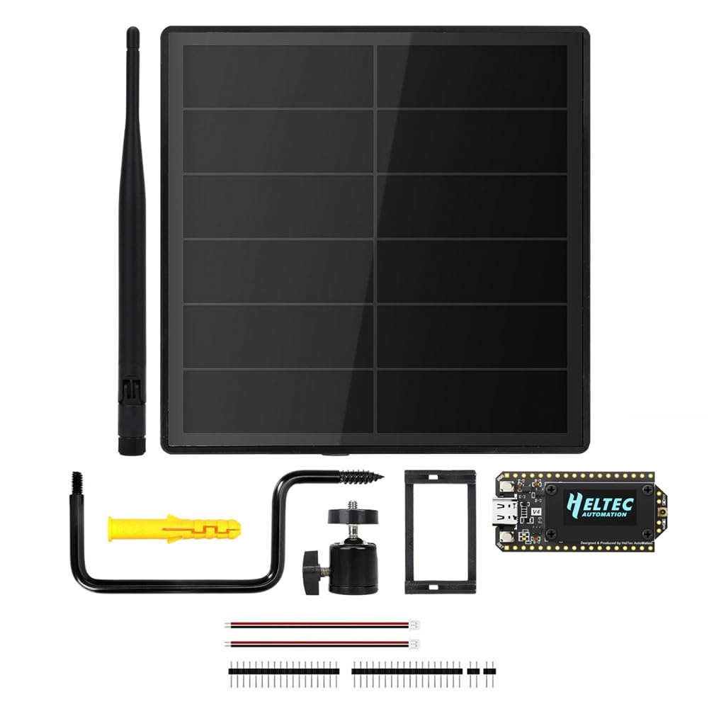 Módulo Heltec Lora 32 V4 Meshtasic para comunicación solar en rutas de montaña 915MHz 7