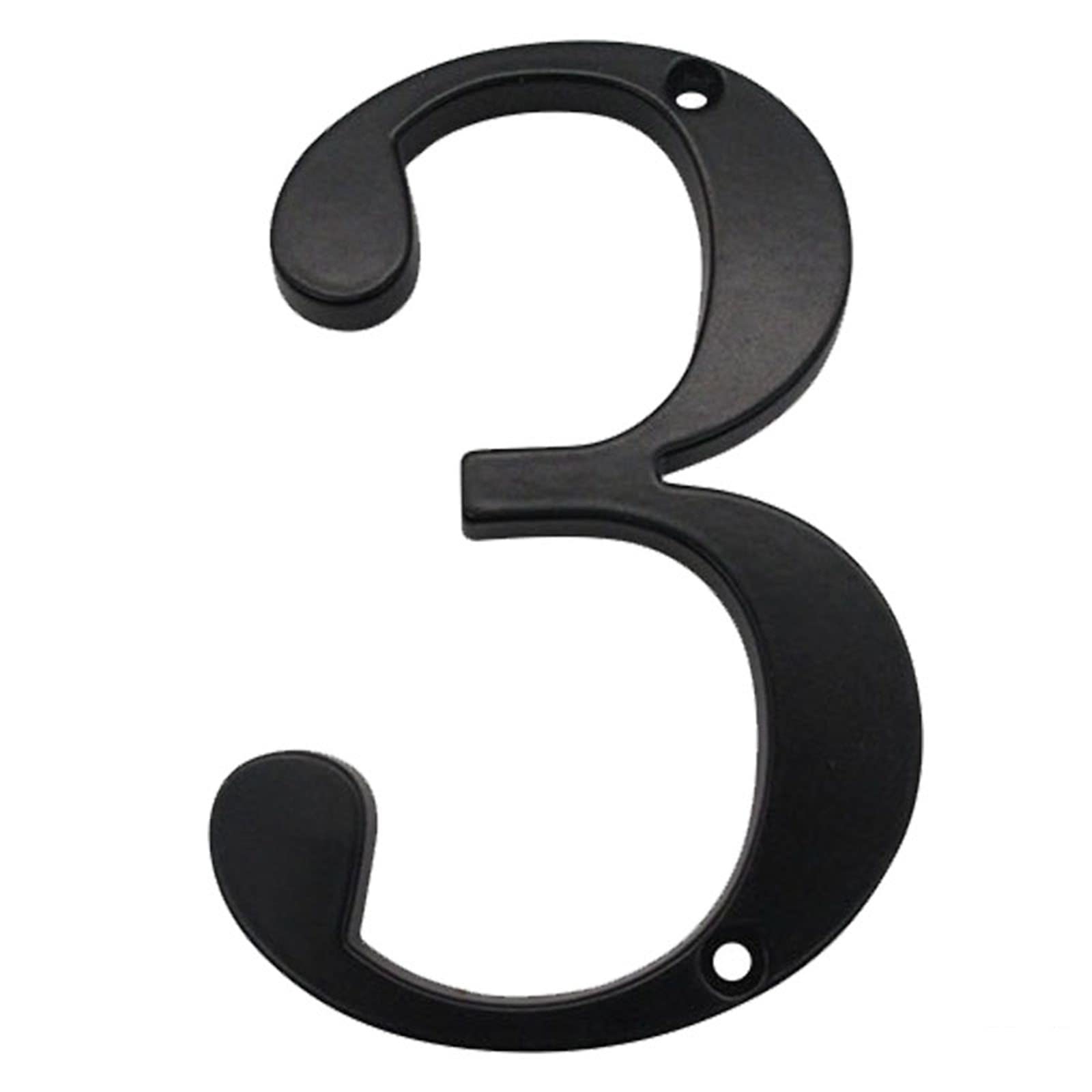 Targa 3D galleggiante numero 10,2 cm nero opaco solido in lega di zinco per hotel casa esterna targa indirizzo digitale 0-9, per cassetta postale stradale, resistente alle intemperie, antiruggine