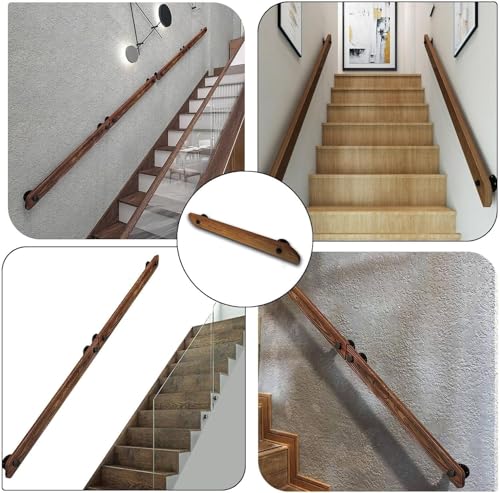 Rampe escalier bois pour sécuriser le couloir et la maison - 6