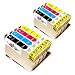 Produktbild 8X Epson Stylus SX410 Kompatible Druckerpatronen - Cyan/Gelb/Magenta/Schwarz- PATRONEN MIT NEUESTEN CHIP