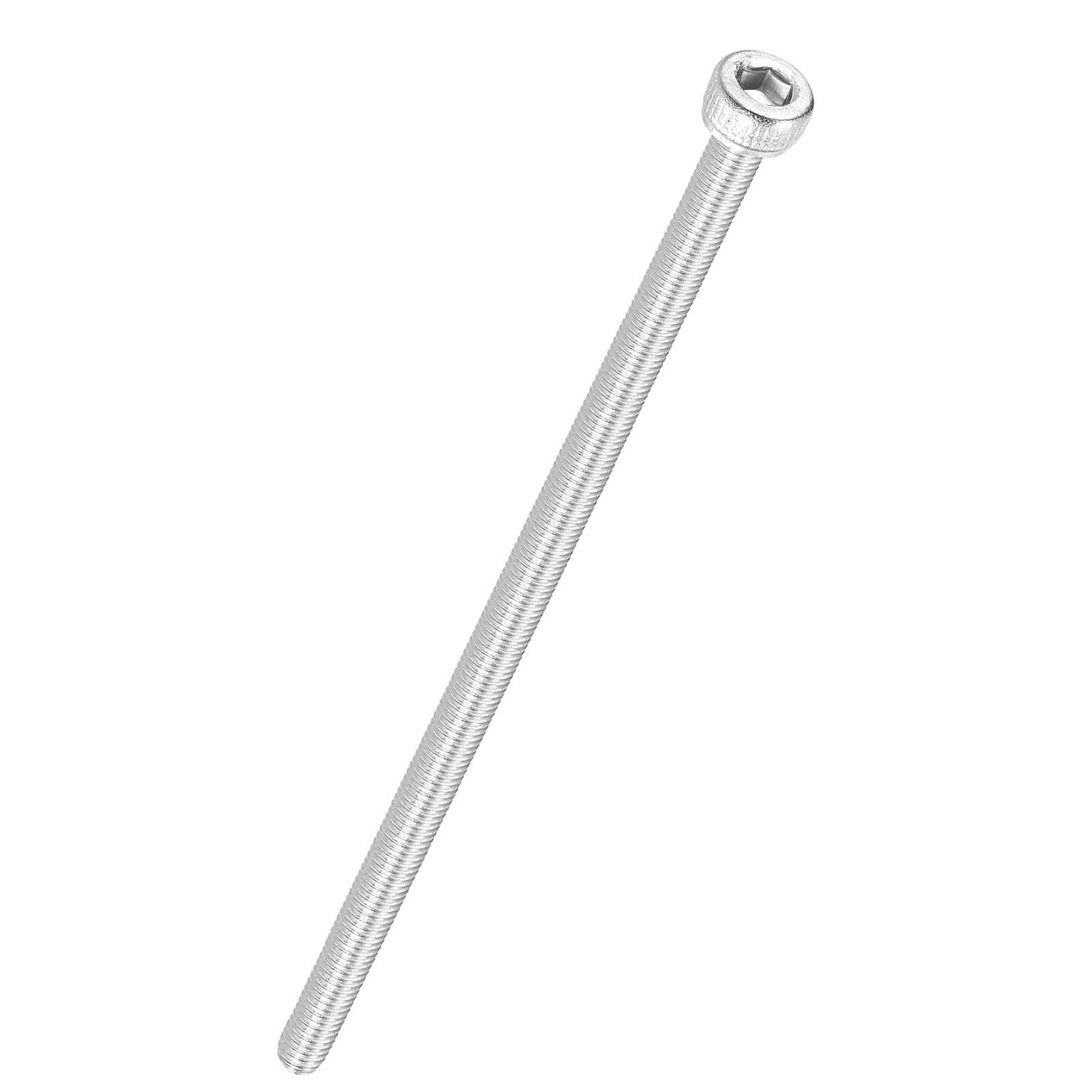 Kozelo 6pcs Socket Head Cap Screws - [M3-0.5 x 75mm] 304 Stainless Steel Allen Socket Drive for Electrical Motor 3D Printing Fan Engine Replacement Use, Silver — image 1