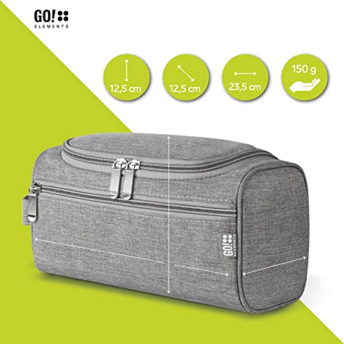 Kulturbeutel GO!elements ® Smart Männer Kulturtasche