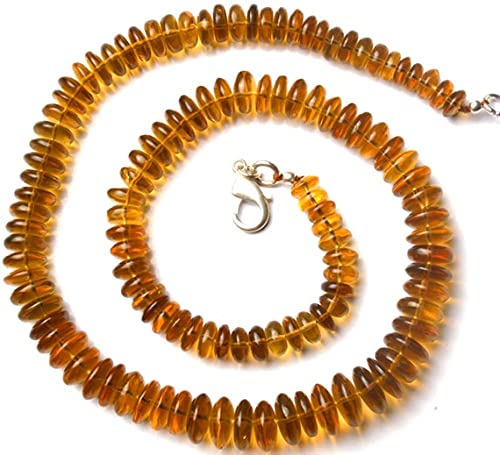 Perles de quartz miel naturel LKBEADS pour créer vos colliers bohèmes d'été