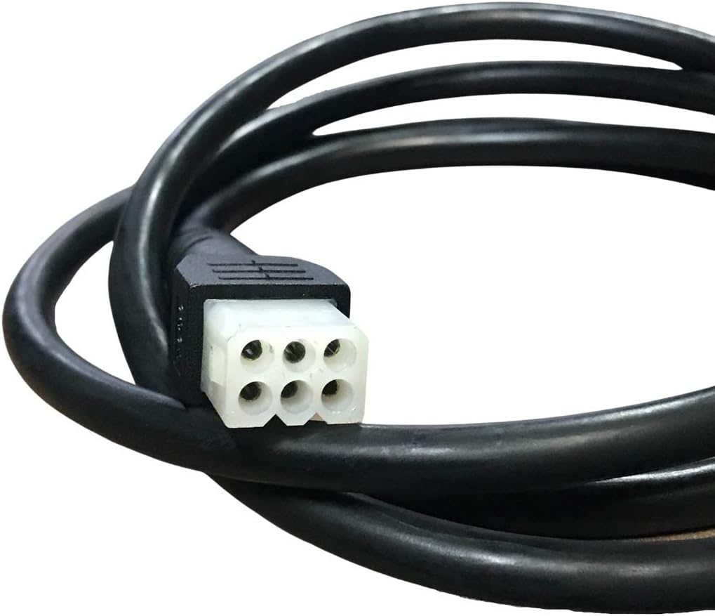 review 61845 Western 8695K Fisher 4' Straight Blade 6 Pin Controller Cord Extension White Plug 56462 9400