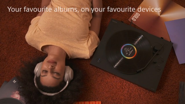 Sony PS-LX310BT Belt-Drive Turntable With Bluetooth & USB - Renewed With 2 Year Protection