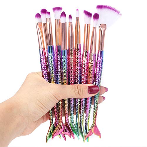 Pinceaux de maquillage pour fond de teint et fard à paupières à estompe parfaite
