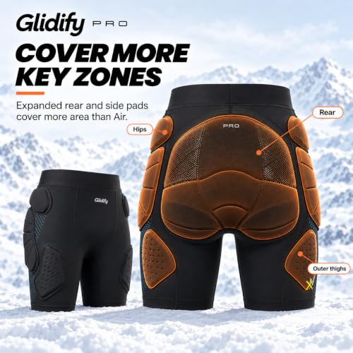 GLIDIFY D-Pro Padded Impact Shorts