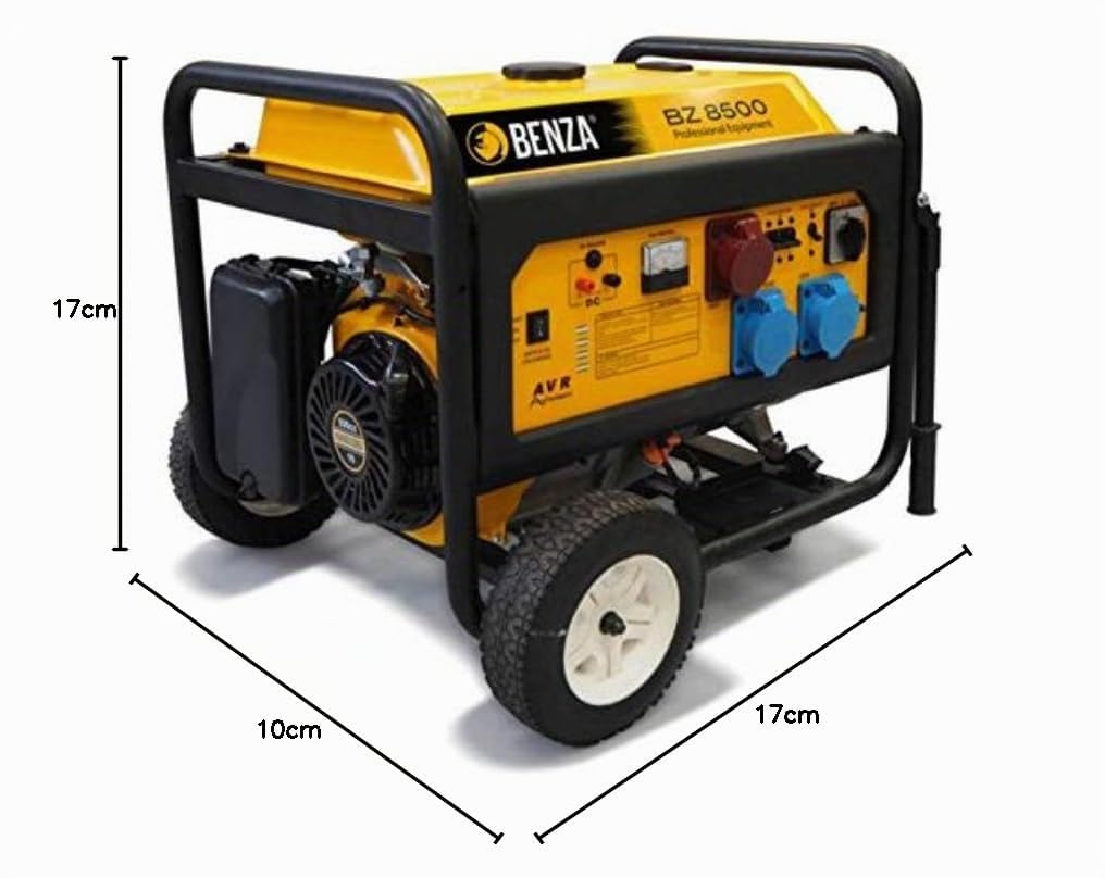 Generador BZS 8500 - Arranque Eléctrico, Potencia Inigualable con Comodidad de Arranque Automático