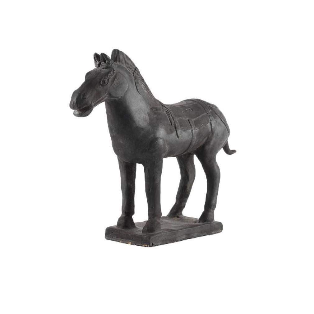 Cheval de l'armée de Xian statuette chinoise ancienne sculpture d'Asie