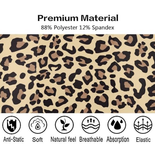 Men’s Boxer Briefs Leopard Print Seamless Underwear Short4