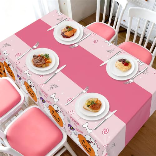Image of Childom 3 Pack Halloween Tablecloth Rectangle Table,Halloween Decorations