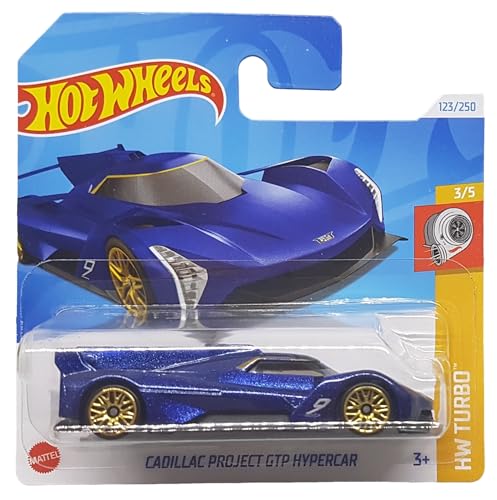 Hot Wheels Cadillac Project GTP Hypercar en escala 1:64 miniatura 1