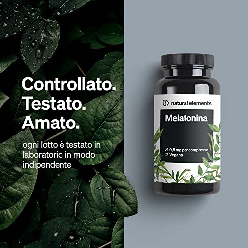 Melatonina Pura – 365 Compresse (12 mesi) – Integratore Sonno – Forte per Dormire e Riposare Meglio – Testato in Laboratorio - 4