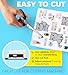 95% Clear Sticker Paper for Inkjet Printer and Laser – 20 Sheets, 8.5x11 Transparent Sticker Paper, Printable Vinyl, Waterproof Clear Labels for DIY Stickers & Decals