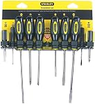 Stanley 60-100 10-Piece Standard Fluted Screwdriver Set
