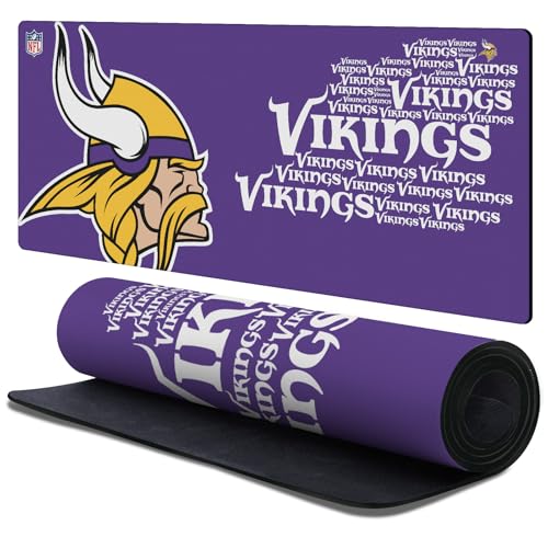Tapis de souris XL NFL Vikings habille votre bureau de passion gaming