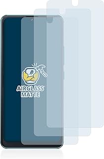 brotect Anti-Glare Glass Screen Protector Matte compatible with Cubot Note 8 (3 Pack) - Anti-Scratch 9H Protection Film