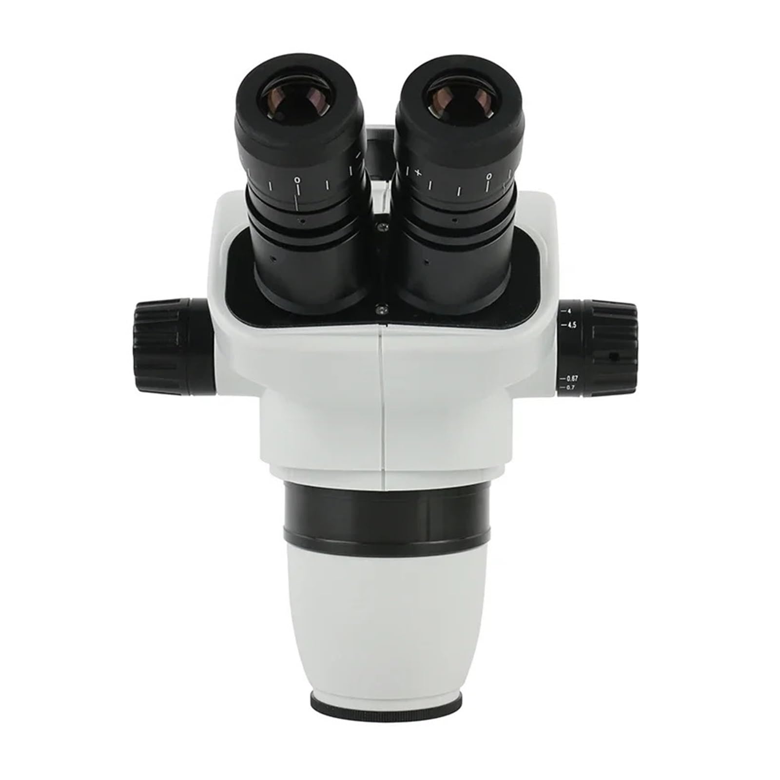 Testa for microscopio trinoculare stereo 6.7-45X for ispezione PCB