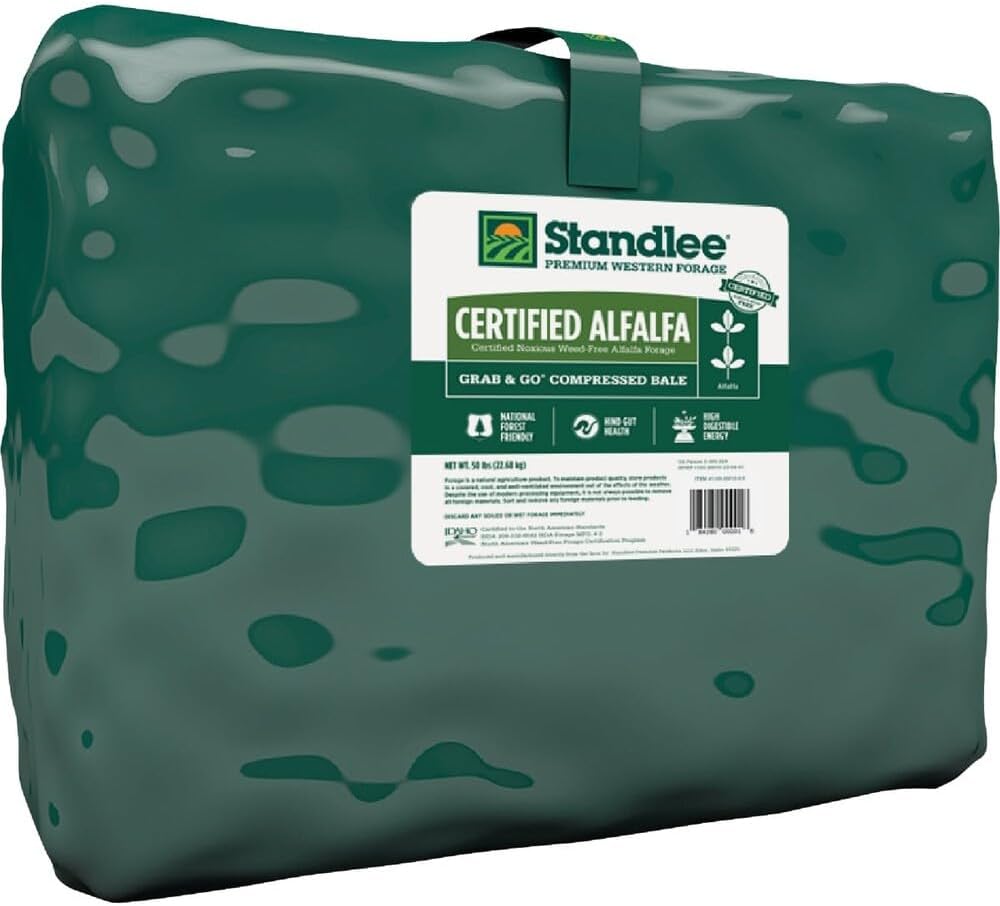STANDLEE HAY Company 1100-20010-0-0 Alfalfa Bale, 50 lb