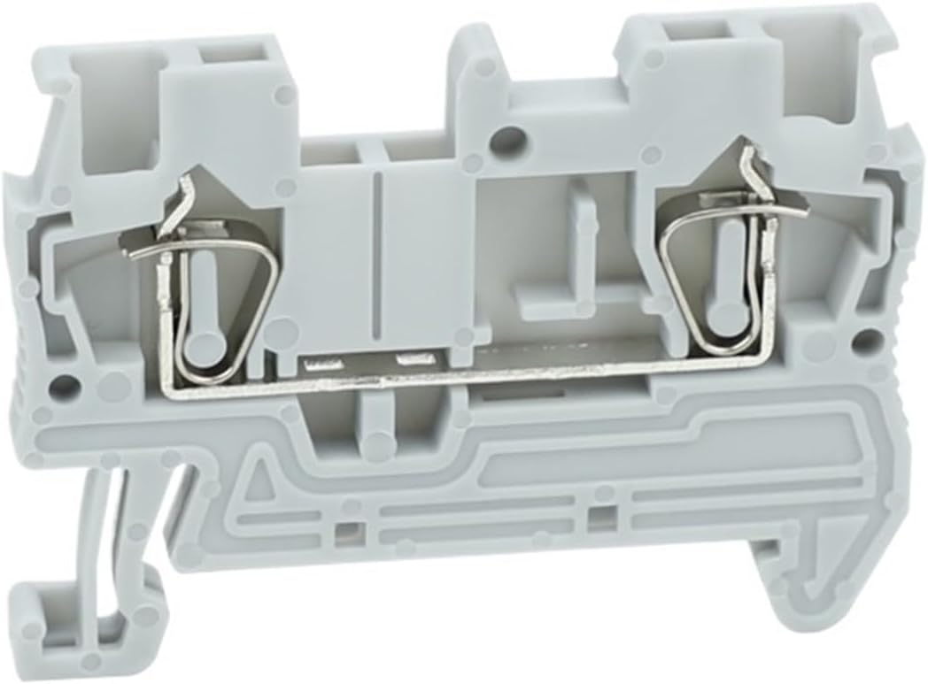 10Pcs ST1.5 Spring-cage Connection 1.5mm² 16AWG Wire Wiring Pull Electrical Connector Din Rail Terminal Block ST 1.5