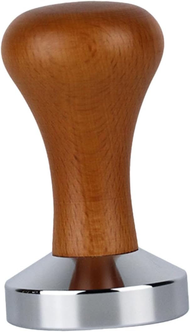 MAGICLULU 1 x Coffee Tamper Wooden Tools Espresso Tamper Coffee Grounds