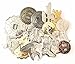 Conchos Grab Bag! Western Styles, Mixed Shapes and Sizes, Slotted; 25 Pieces
