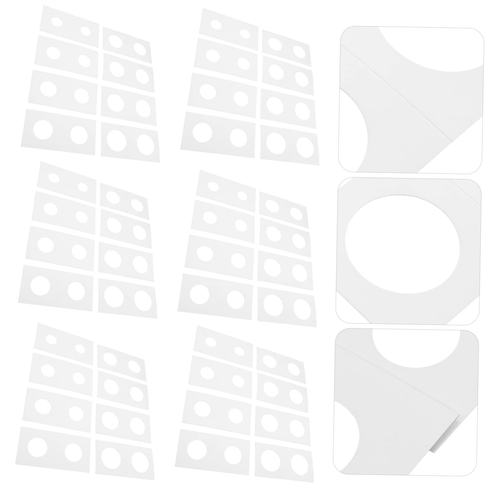 400 Piezas de Portamonedas de Cartón Blanco para Proteger y Almacenar Monedas de Cobre Tamaño 17.5mm a 31.5mm Adecuado para Coleccionistas
