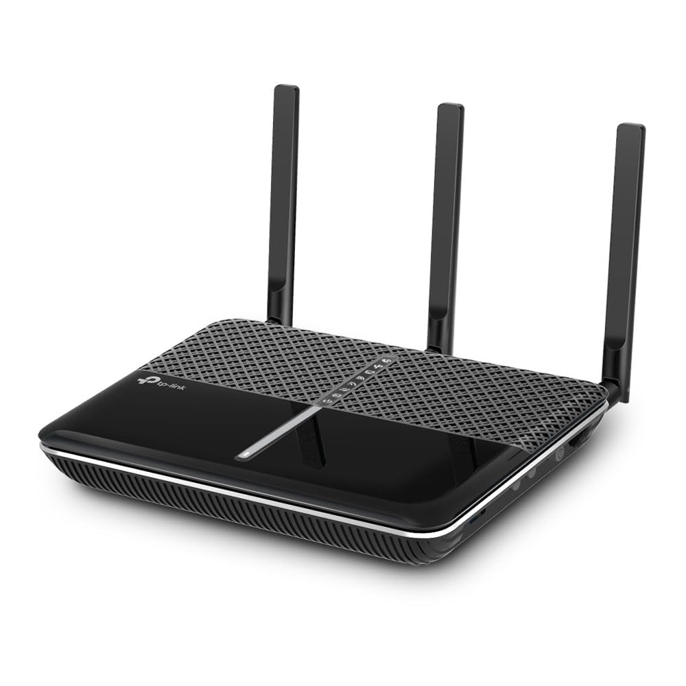 TP-Link Archer VR2100v Modem Router Wi-Fi Dual-Band AC2100Mbps, VDSL2 Profilo 35b, Router FR (EVDSL | VDSL | FTTC | FTTS), ADSL, Telefonia VoIP, DECT Cordless, 4 Porte Gigabit, 1 Porta USB 3.0