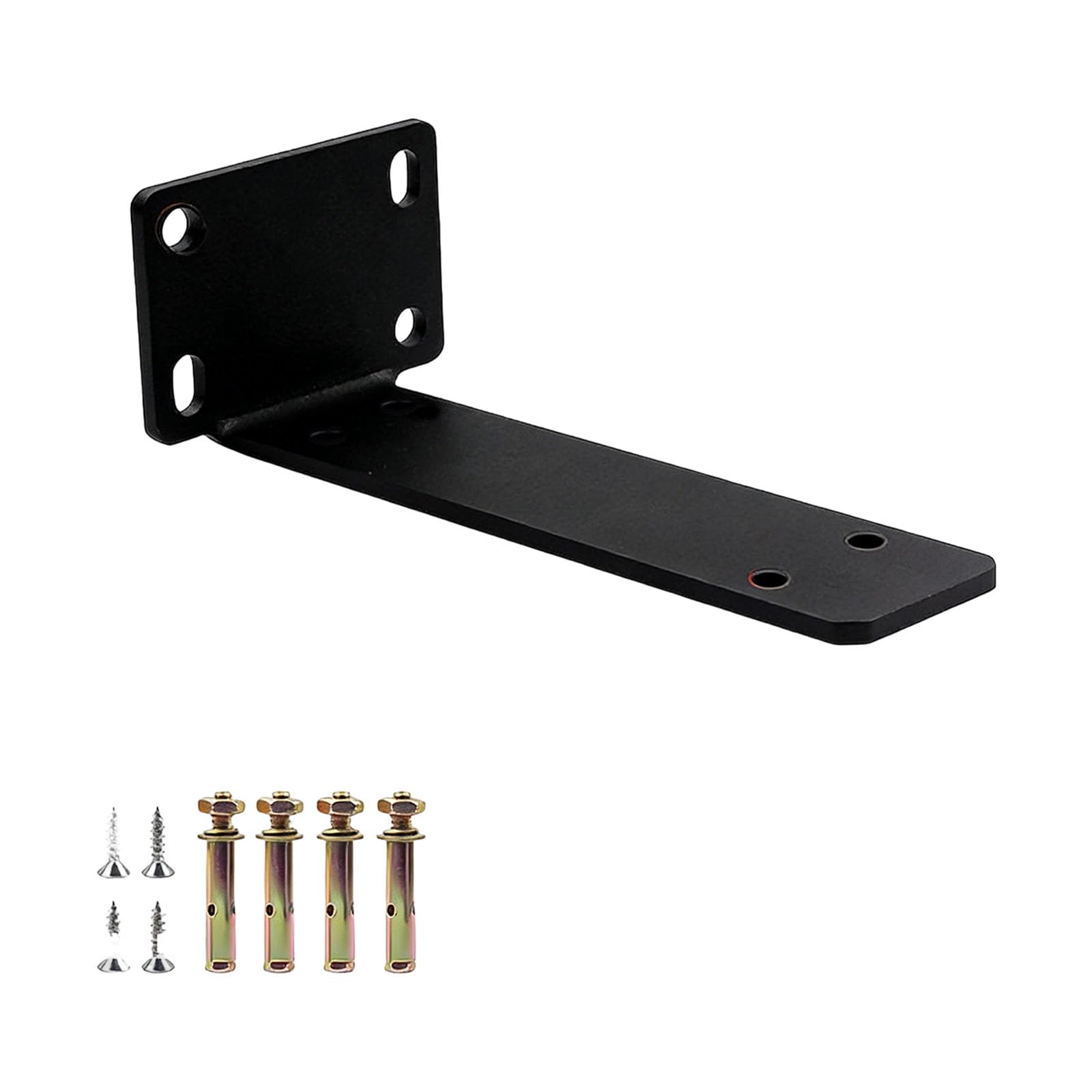 Osniyaw C Durability Steel Suspended Shelf Brackets Space Efficient T Type For Modern Homes And Ommercial Spaces Invisible T Type