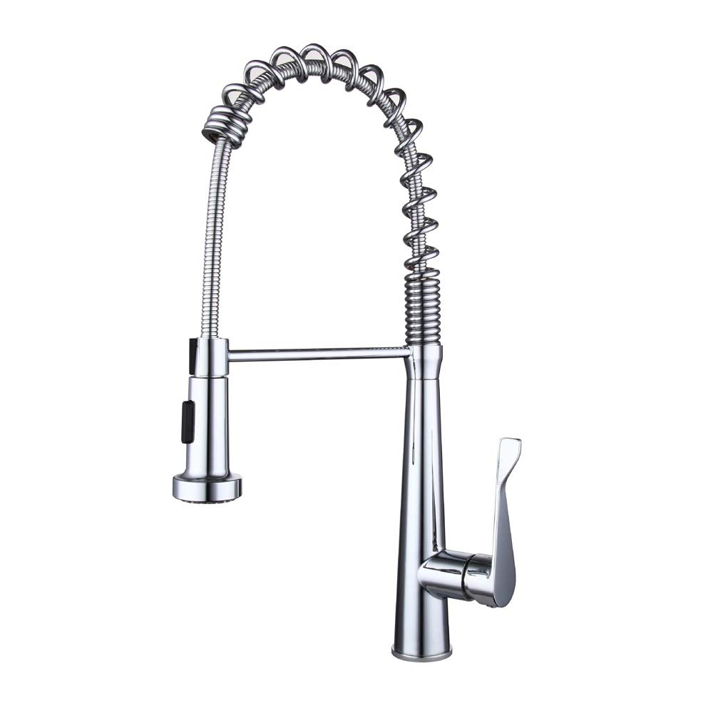Rubinetto Miscelatore Tutto Bronzo Primavera Ruotare Pompa Tirare Rubinetti Rubinetto Senza Piombo Valvola Miscelatrice Rubinetto Lavello Caldo E Freddo Stretch Shrink Rubinetto Rubinetto Ac