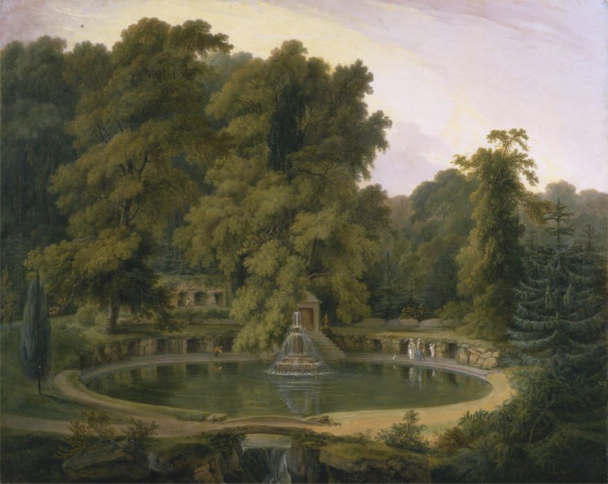 Peinture Poster Impression Sezincote 60x90cm pour Décoration Murale