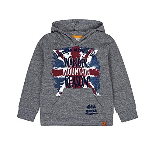 boboli Fleece Sweatshirt for Boy Maillot de survtement, Bleu Marine (Navy Vigoré 2423), 6 Ans Fille