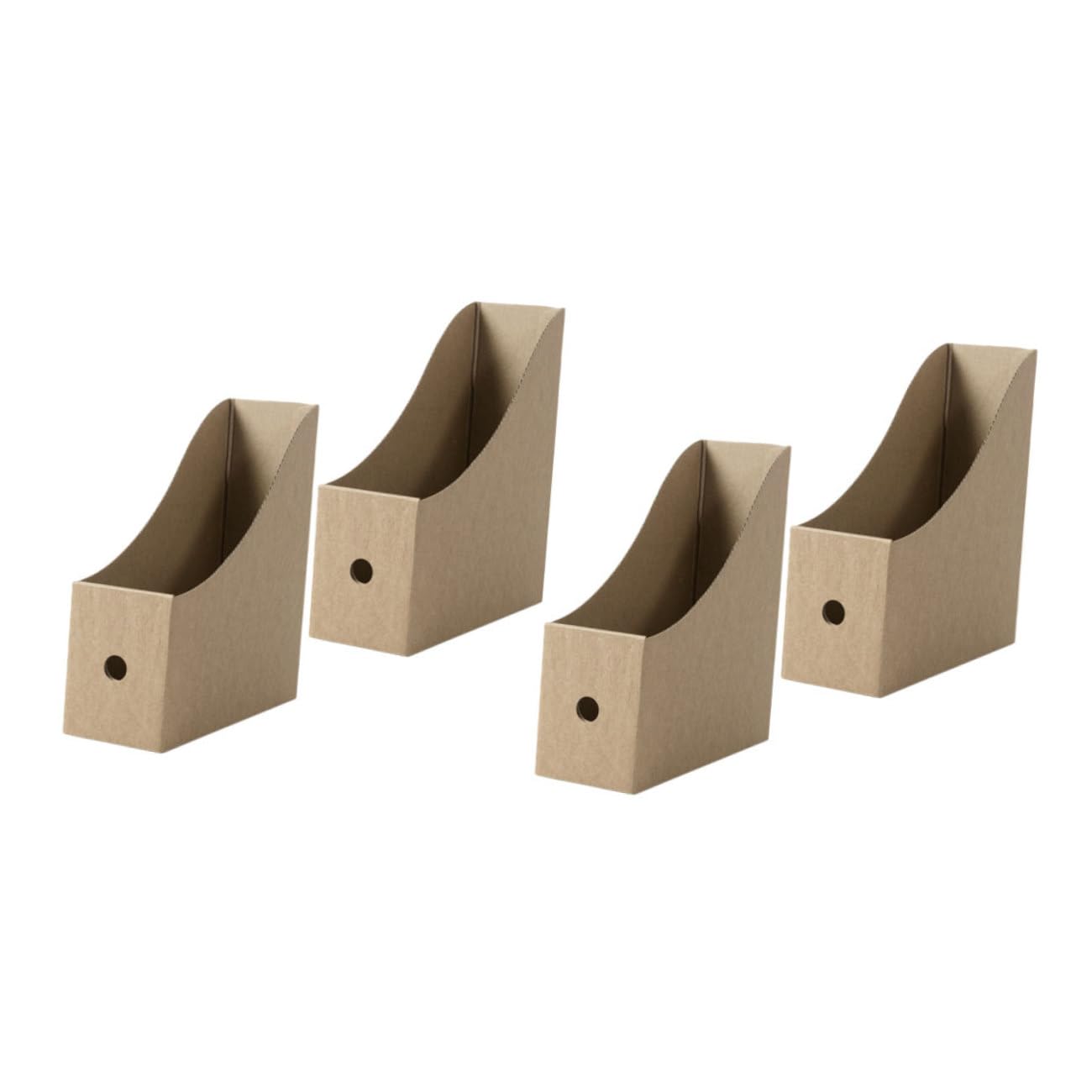 Housoutil 8 Piezas Cajas Organizadoras para Oficina Cajas Ligeras para Almacenamiento de y Archivos Organizadores Transparentes para Escritorio y Estudio