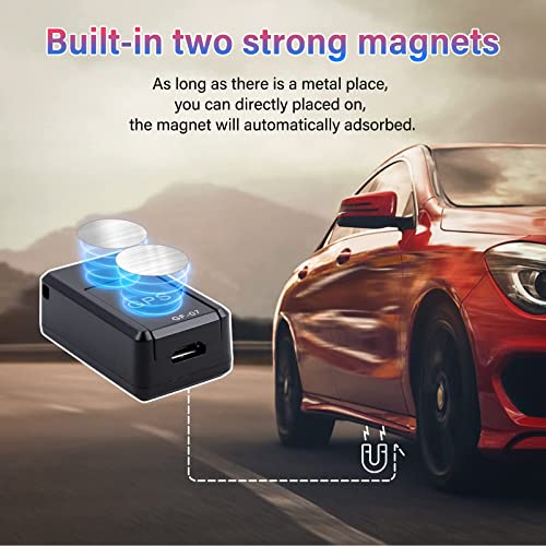 Gps Tracker For Vehicles, Mini Magnetic Gps Real Time Car Locator, Full Usa Coverage, No Monthly Fee, Long Standby Gsm Sim Gps Tracker For Vehicle/Car/Person 2023 New Model #TOP3