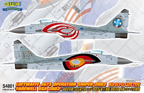 Preisvergleich Produktbild 1:48 MiG-29 JG73 Betrieb Scharfschutzen 2003