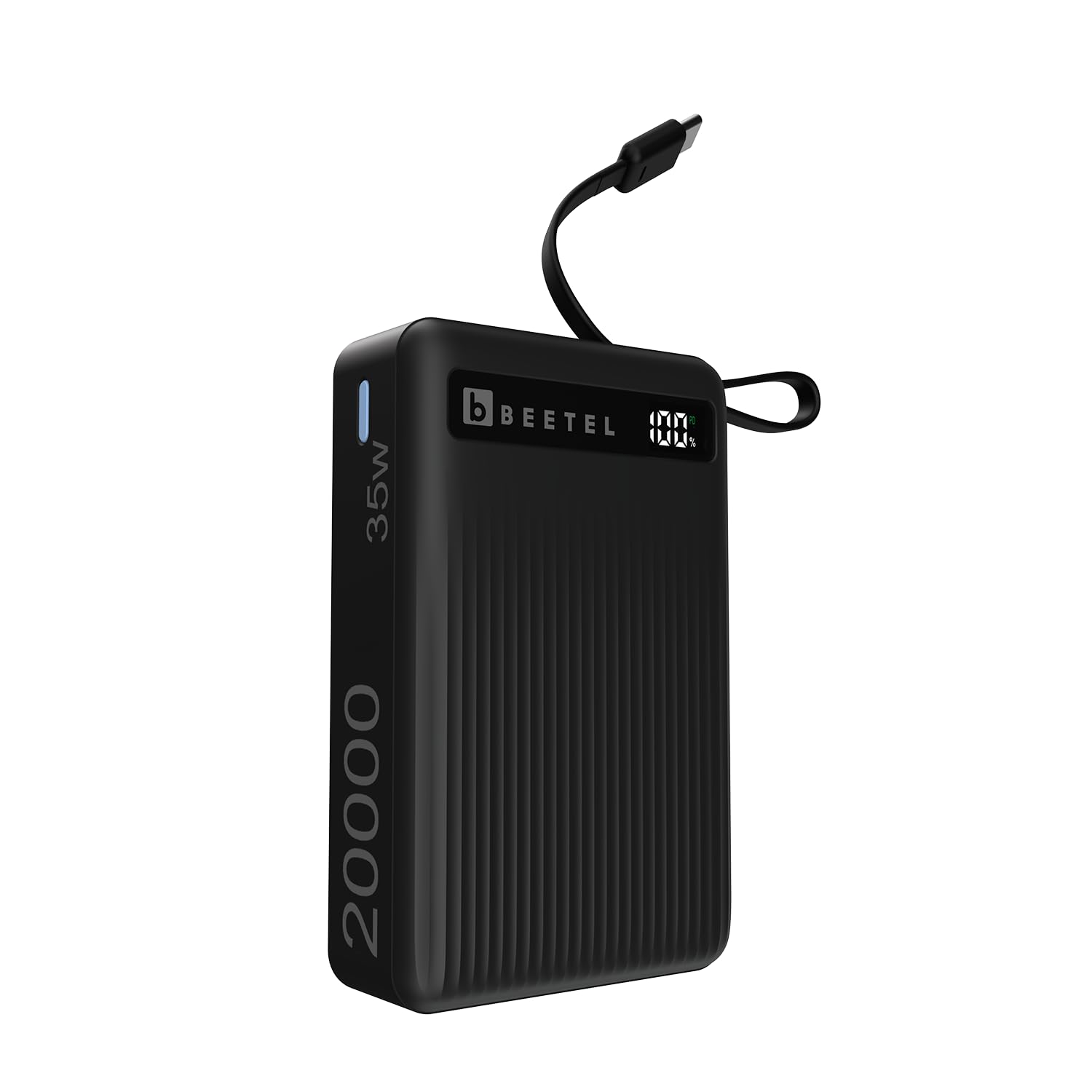 Beetel Power Bank Volte PB35N Nano 20000mAh 35W with Built-in Type C Cable | USB Type C & Type A port | Multi Protocol Charging support QC PD & More| Apple iPhone, Samsung, OnePlus & All Smartphones-picture-25
