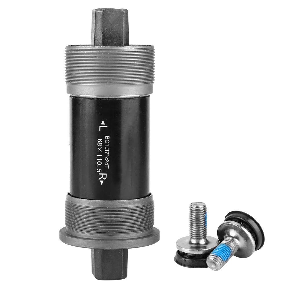 Wincal Quare Hole Axis-Bicycle Bottom Bracket With Square Taper Spindle Crank Quare Hole Shaft Bicycle Parts(68 * 110.5Mm)