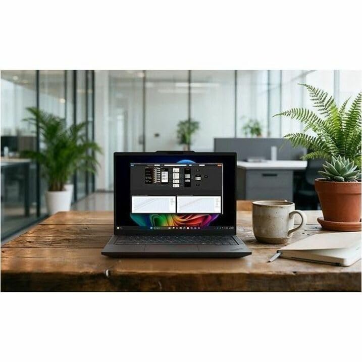 Image of Lenovo ThinkPad P14s Gen 7 21X0000GUS 14 inch Touchscreen Copilot+ PC Mobile Workstation - WUXGA - AMD Ryzen AI 7 PRO Ryzen AI PRO 400 Series 450-32 GB - 512 GB SSD - English Keyboard - Black - AMD Chip