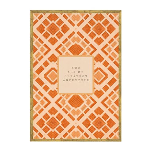 Framed Geometric Pattern Inspirational Quote Poster Canvas Print Art Vintage